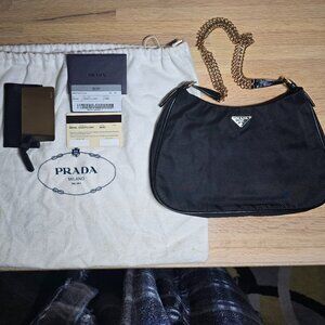 Prada Black Tessuto Light Nero